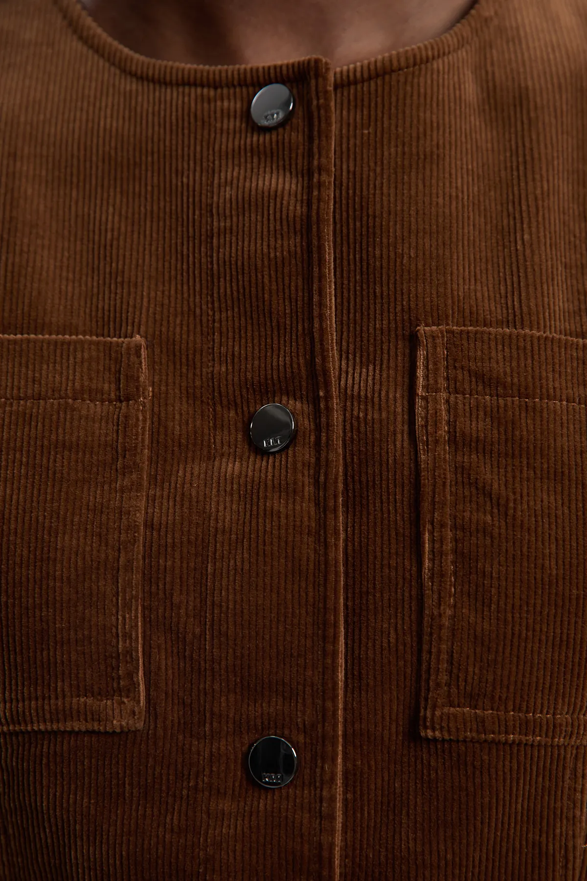 Petite Stretch Cord Belted Midi Dress BKK26089