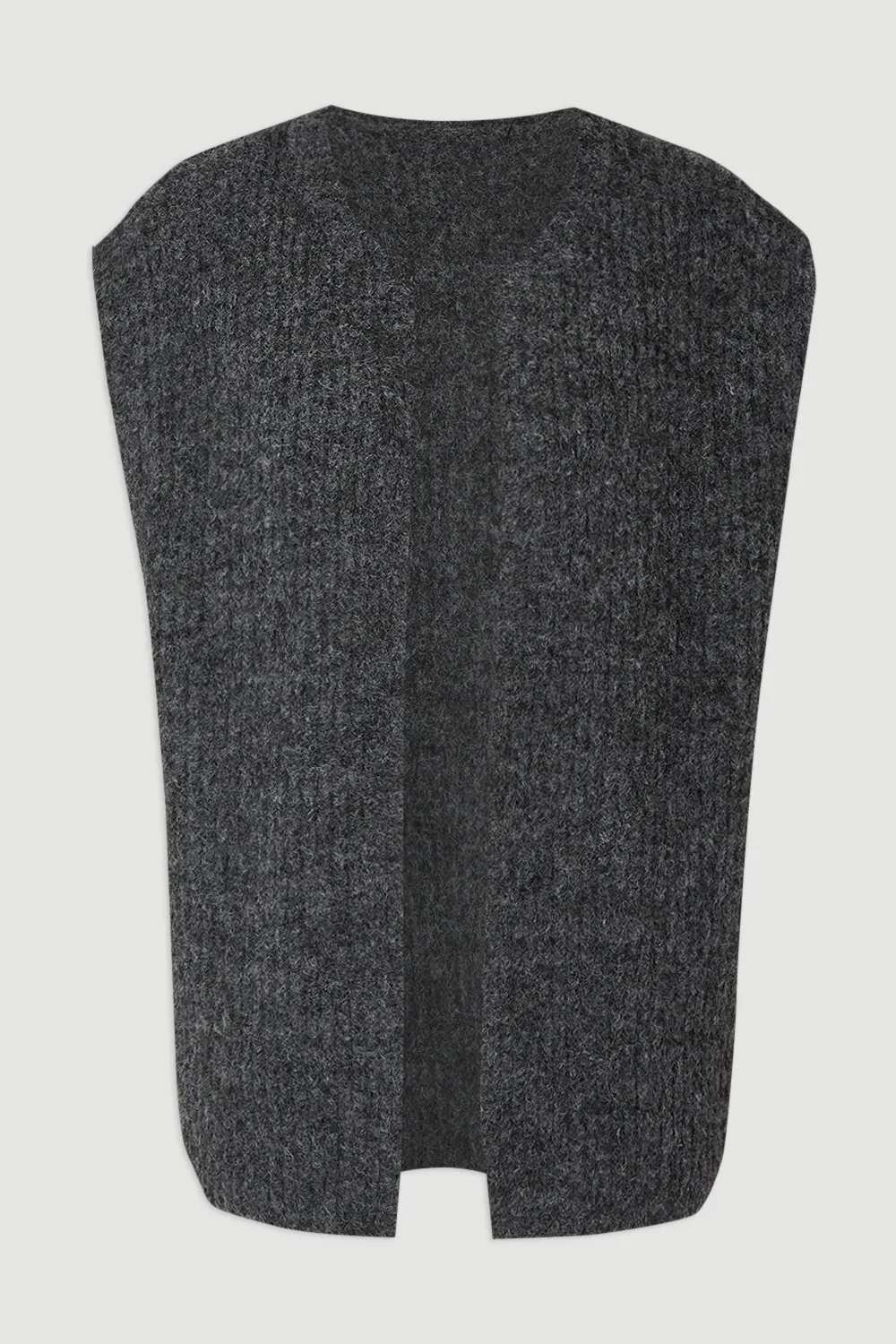 Plus Size Cozy Knit Vest Top BKK26171 4 Plus Size Cozy Knit Vest Top BKK26171