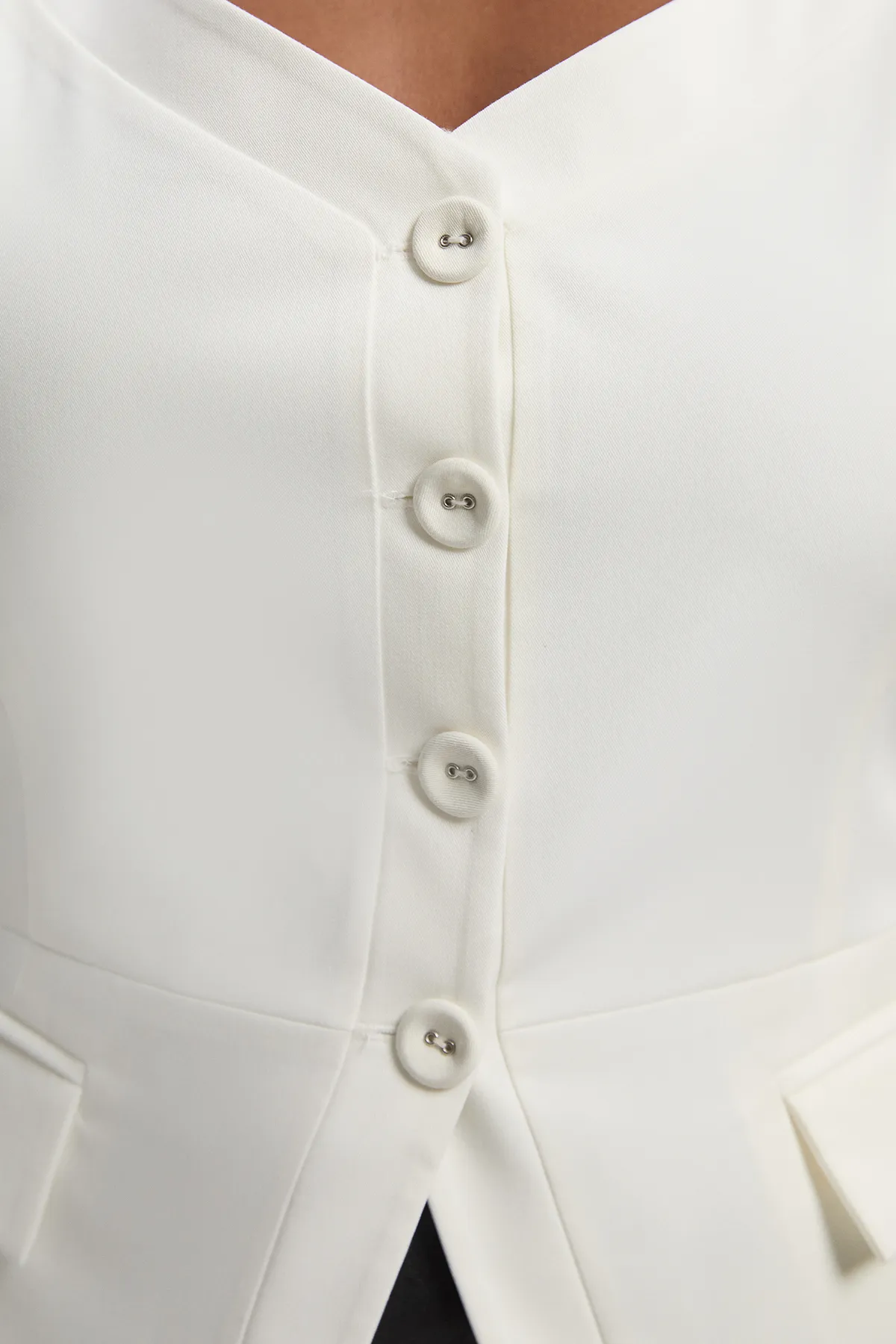 Plus Size Tailored Tux Corset Top BKK26341 3 Plus Size Tailored Tux Corset Top BKK26341