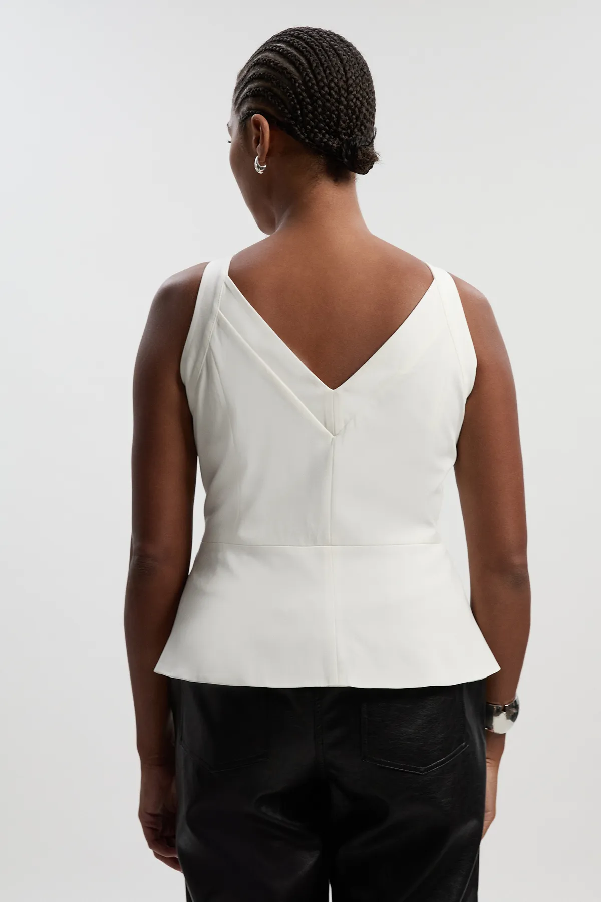 Plus Size Tailored Tux Corset Top BKK26341 4 Plus Size Tailored Tux Corset Top BKK26341