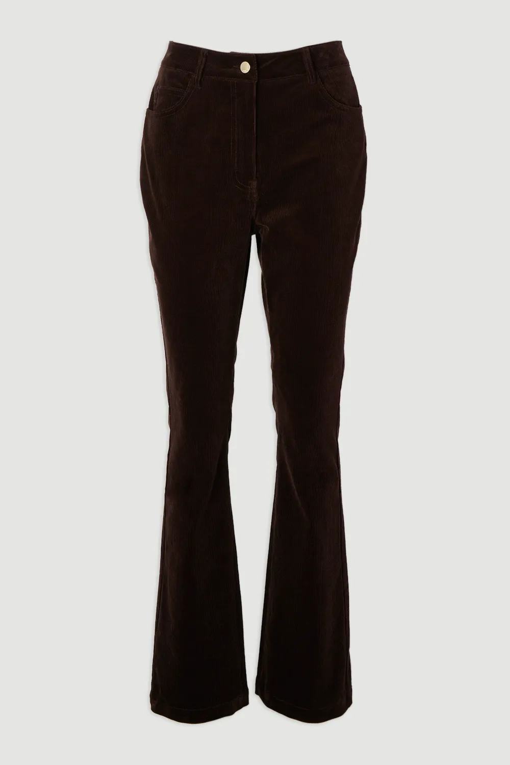 Plus Size Stretch Cord Kickflare Jean BKK26470