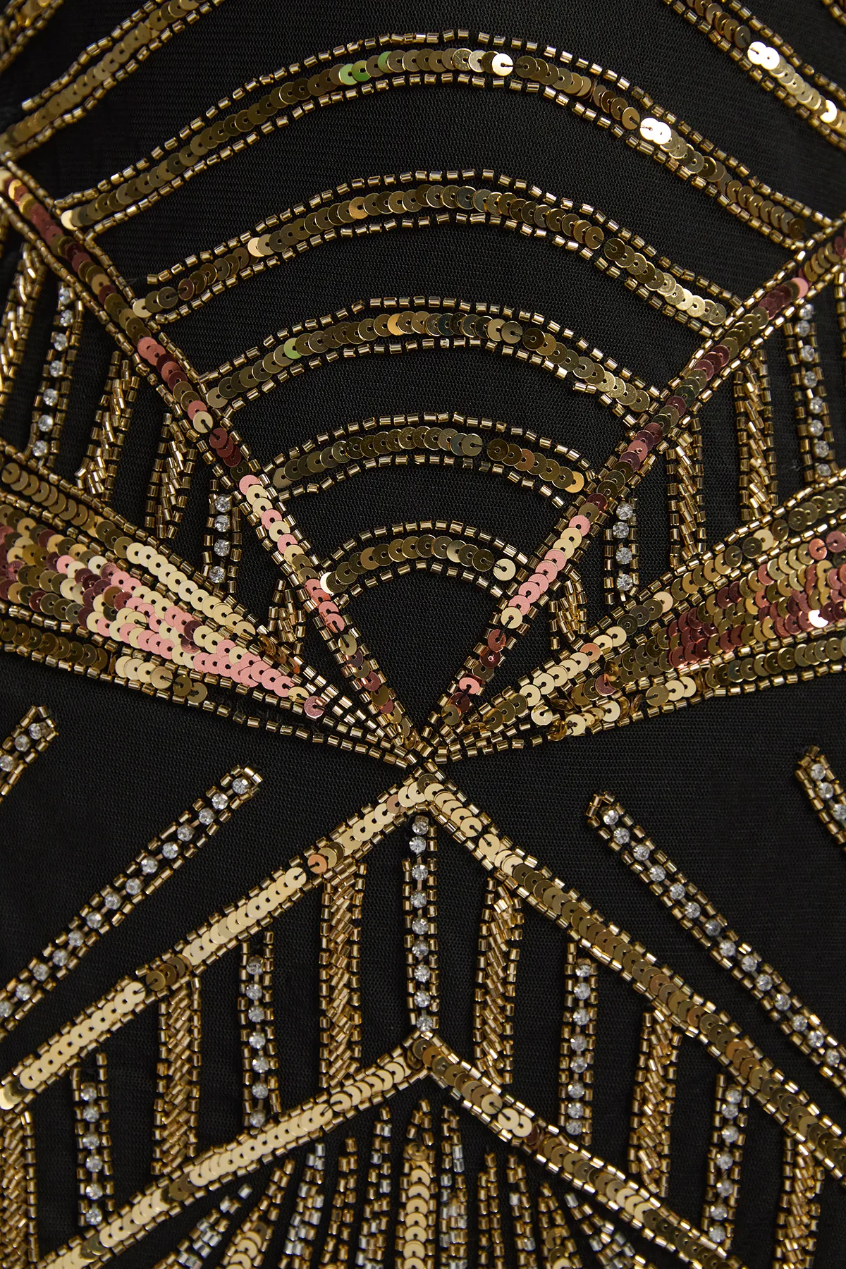 Petite Premium Mirrored Crystal Embellished Woven Prom Dress BKK26698 5 Petite Premium Mirrored Crystal Embellished Woven Prom Dress BKK26698