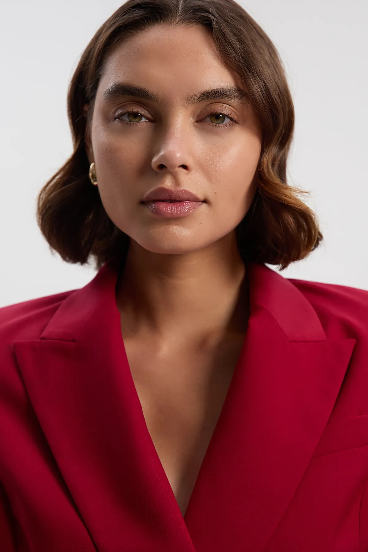 Polished Double Breasted Tailored Blazer BKK26778 5 Polished Double Breasted Tailored Blazer BKK26778