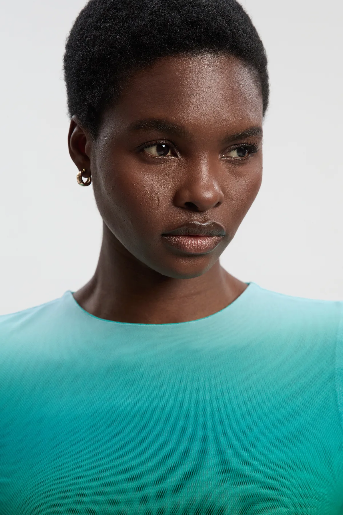 Long Sleeve Ombre Mesh Bodysuit BKK26898 3 Long Sleeve Ombre Mesh Bodysuit BKK26898