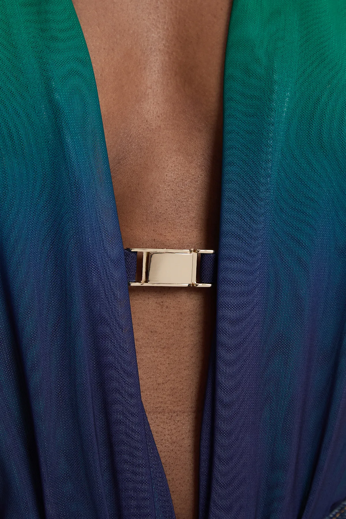 Halter Neck Trim Detail Plunge Ombre Mesh Bodysuit BKK26899 3 Halter Neck Trim Detail Plunge Ombre Mesh Bodysuit BKK26899