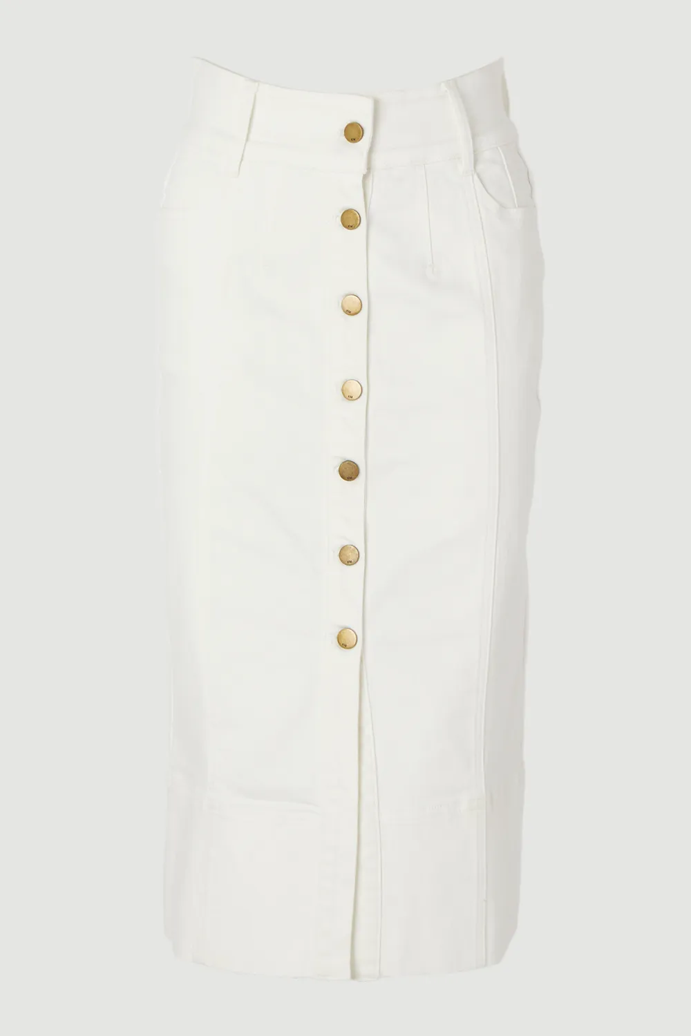 Denim Corset Waist Detail Pencil Skirt BKK27209 4 Denim Corset Waist Detail Pencil Skirt BKK27209