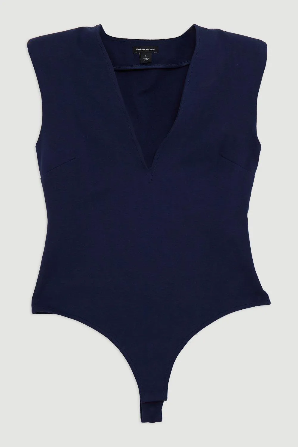 Ponte Plunge Jersey Bodysuit BKK13020 4 Ponte Plunge Jersey Bodysuit BKK13020