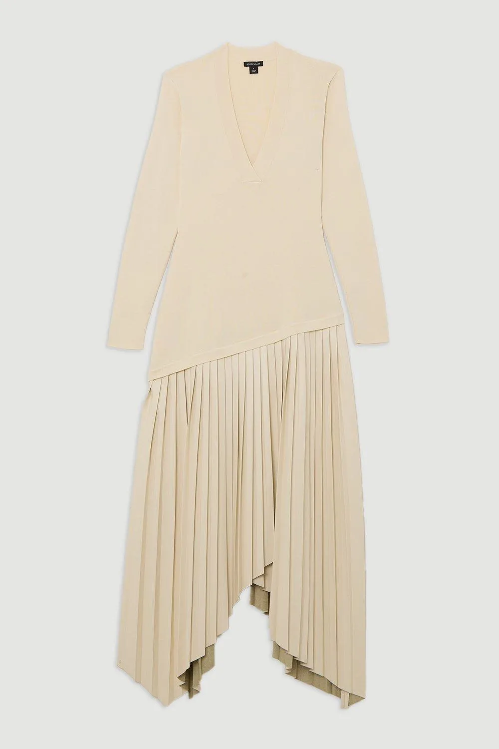 Pu Knit Belted Midi Dress BKK13162 4 Pu Knit Belted Midi Dress BKK13162