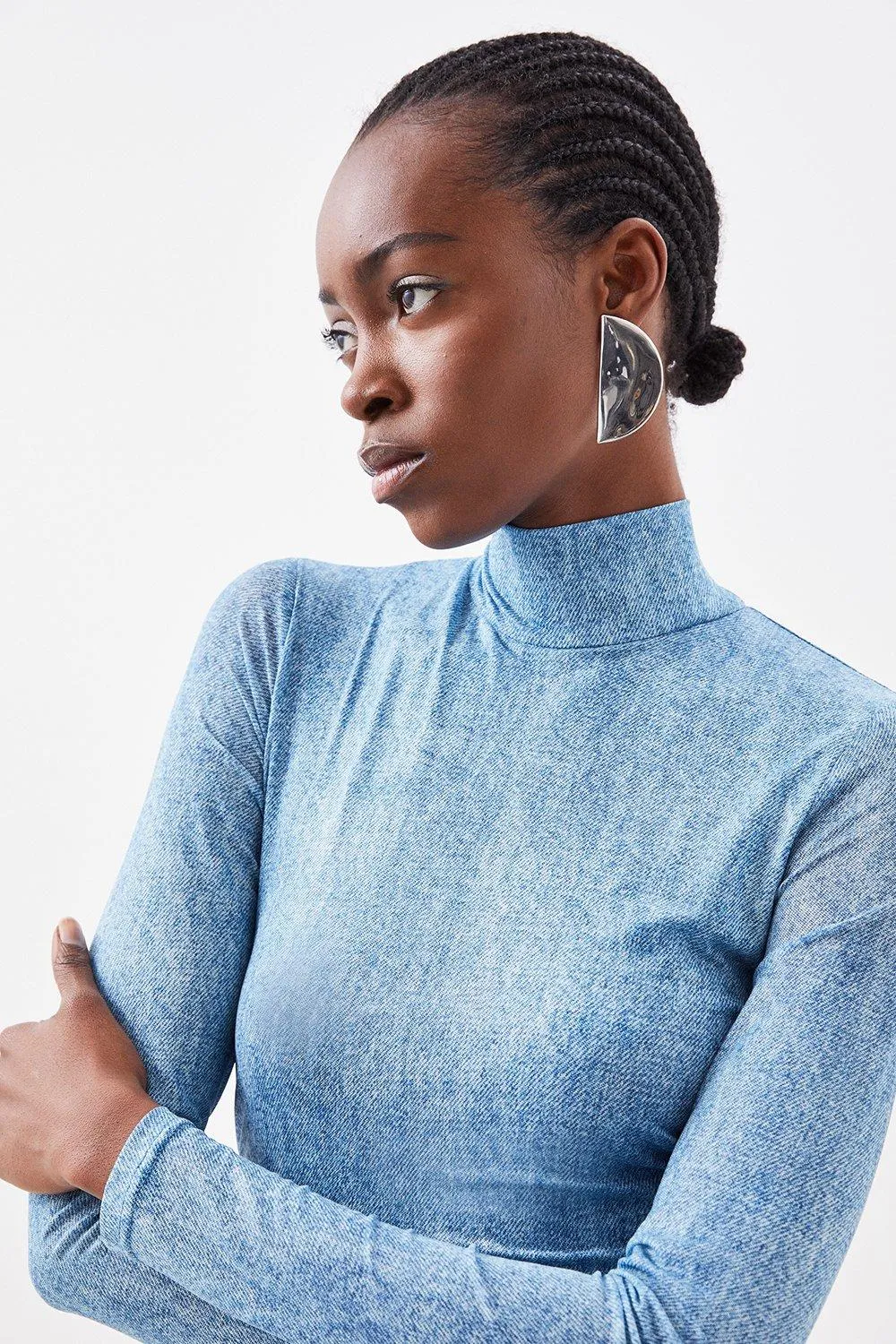 Jersey Mesh Bodysuit BKK14631