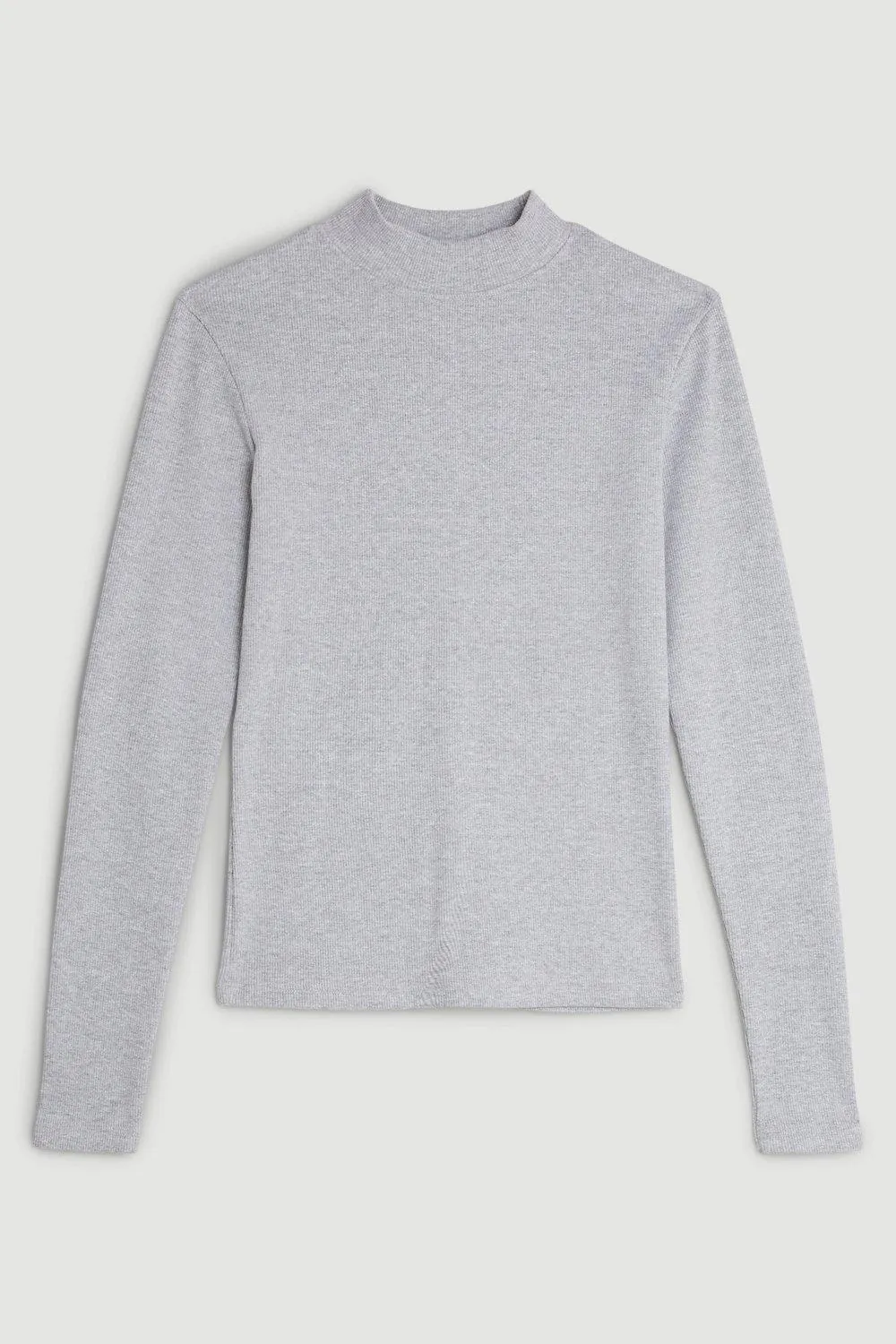 Compact Jersey Ribbed Turtle Neck Top BKK14723 4 Compact Jersey Ribbed Turtle Neck Top BKK14723