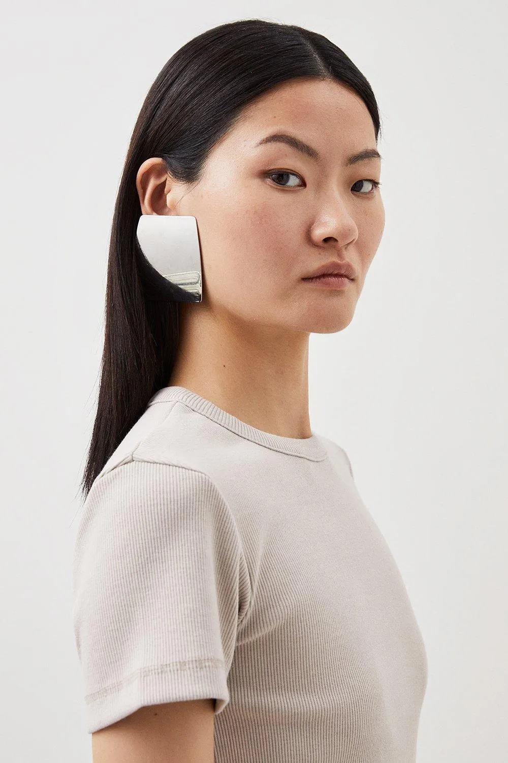 Compact Jersey Short Sleeve Ribbed Top BKK14725 3 Compact Jersey Short Sleeve Ribbed Top BKK14725