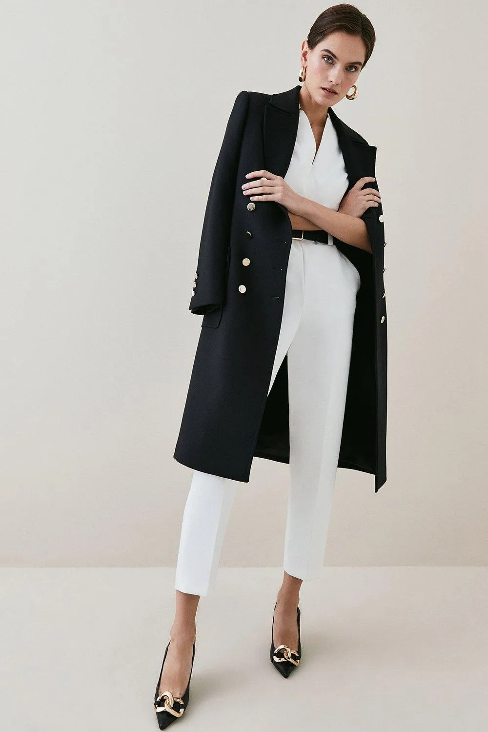 Petite Forever Belted Jumpsuit BKK16960 5 Petite Forever Belted Jumpsuit BKK16960