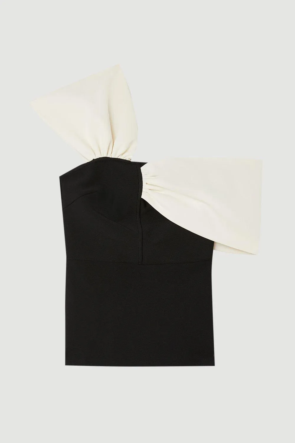 Figure Form Bandage Knit Asymmetric Strap Top BKK17476 4 Figure Form Bandage Knit Asymmetric Strap Top BKK17476