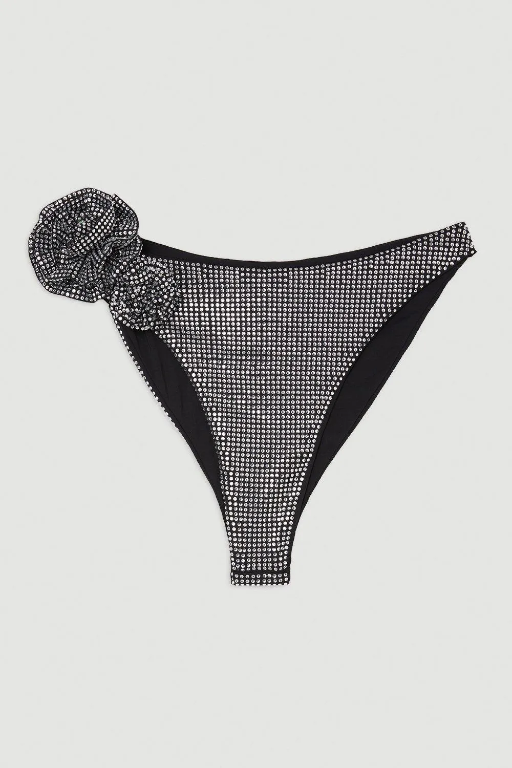 Premium Embellished Rosette Bikini Bottoms BKK18311 4 Premium Embellished Rosette Bikini Bottoms BKK18311