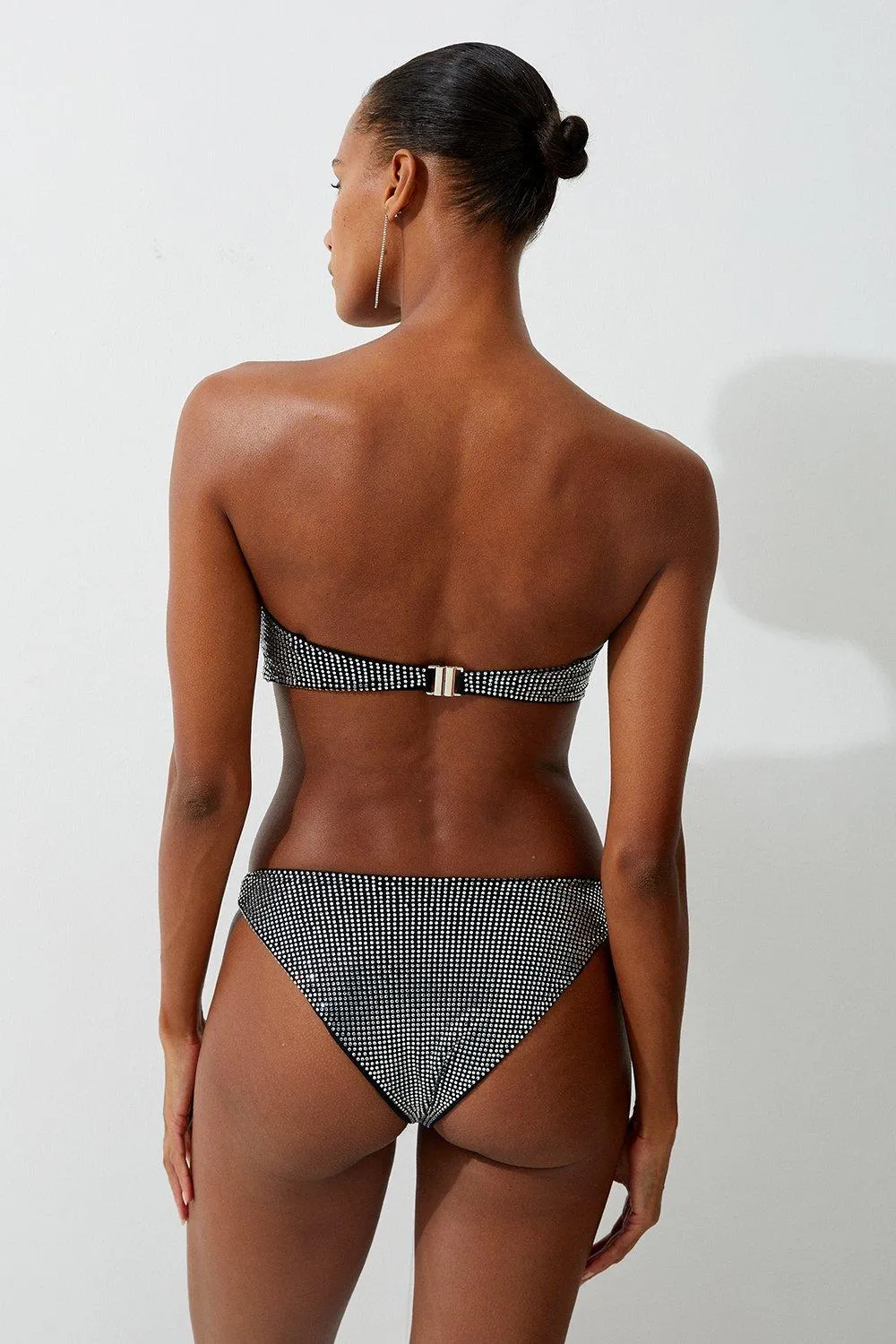 Premium Embellished Rosette Bikini Bottoms BKK18311 5 Premium Embellished Rosette Bikini Bottoms BKK18311