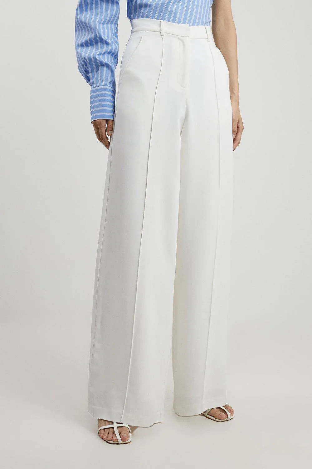 Tall Viscose Crepe Straight Leg Pants BKK18736 5 Tall Viscose Crepe Straight Leg Pants BKK18736