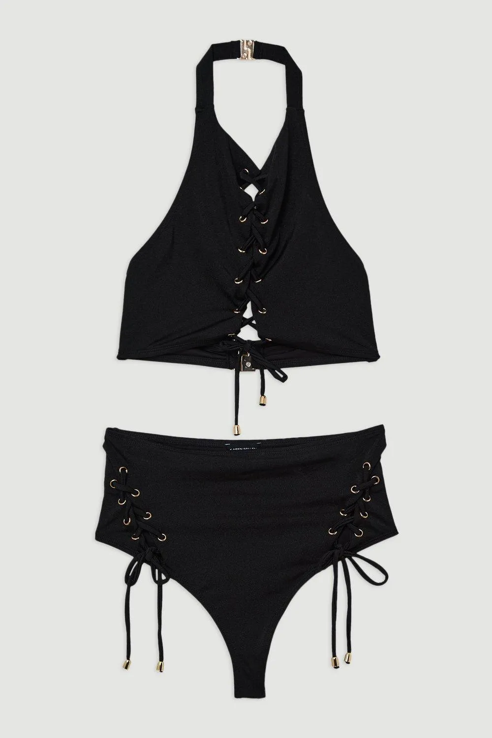 Slinky Tie Detail Bikini Top BKK18792 4 Slinky Tie Detail Bikini Top BKK18792