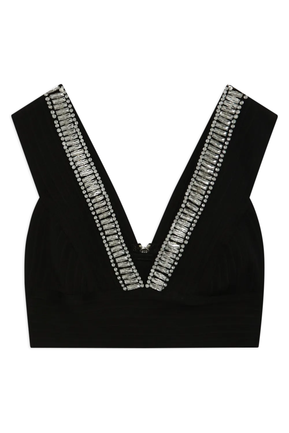 Bandage Embellished Trim Cut Out Bikini Top BKK19035 4 Bandage Embellished Trim Cut Out Bikini Top BKK19035