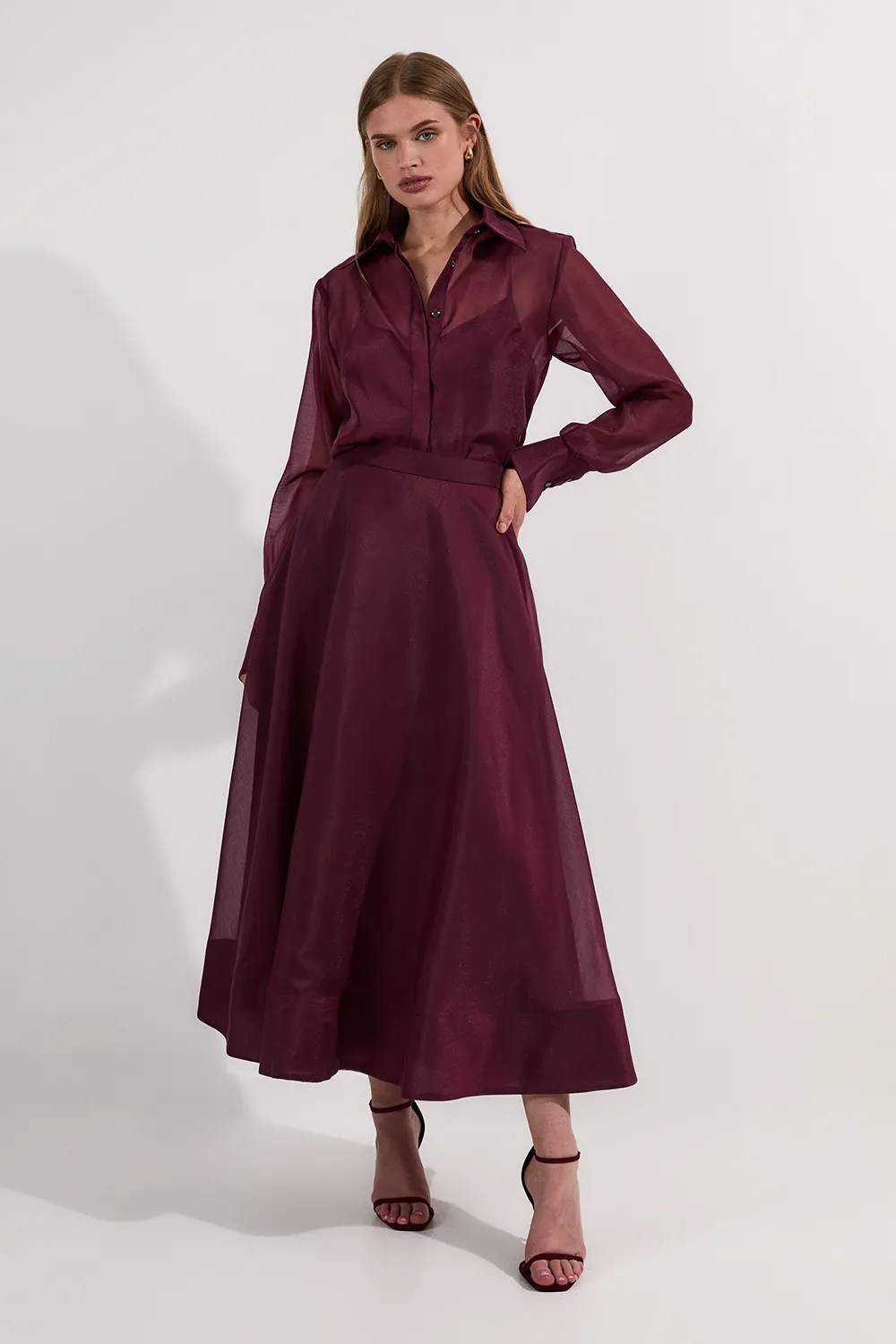 Lydia Millen Organdie Woven Shirt BKK22295 5 Lydia Millen Organdie Woven Shirt BKK22295