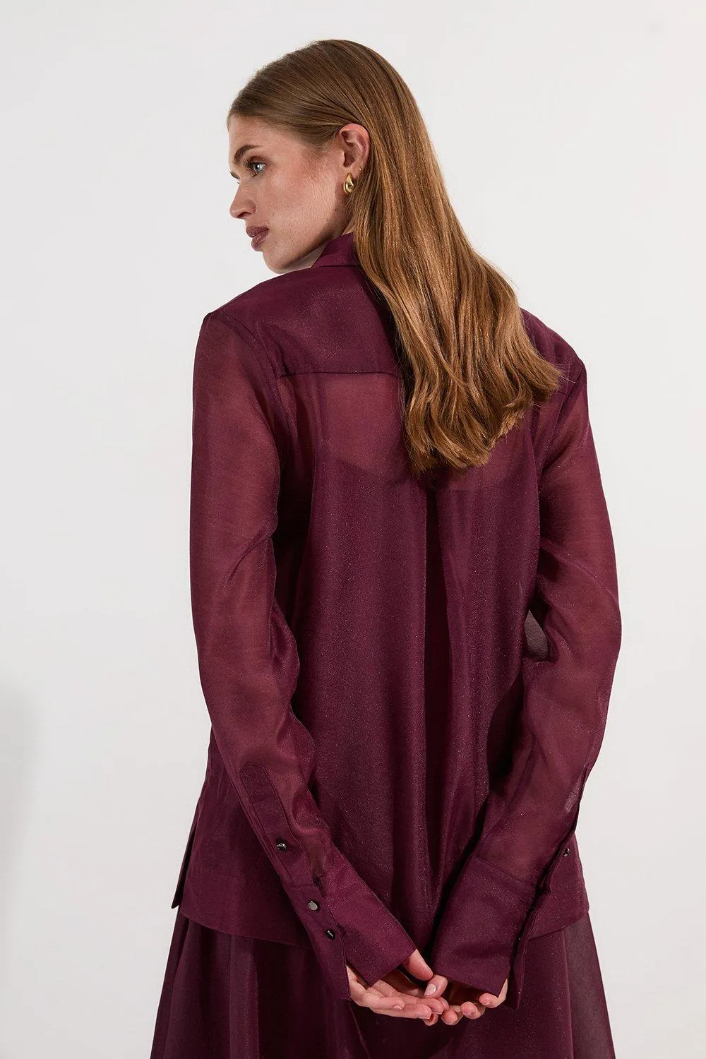 Lydia Millen Organdie Woven Shirt BKK22295 7 Lydia Millen Organdie Woven Shirt BKK22295