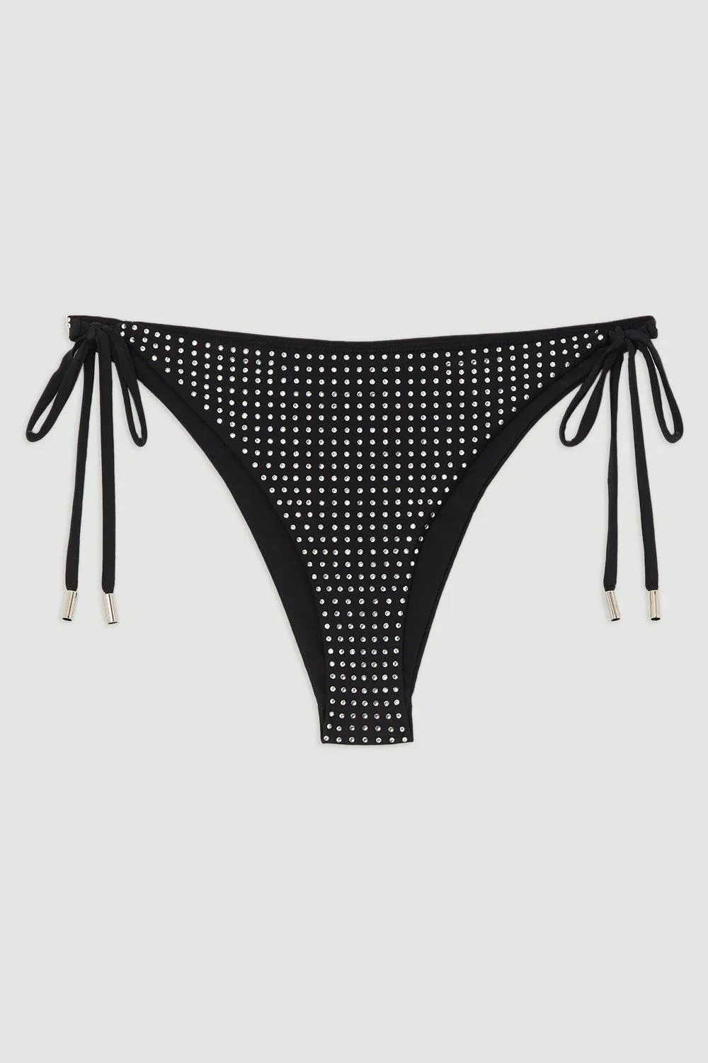 Embellished Triangle Bikini Bottom BKK21306 4 Embellished Triangle Bikini Bottom BKK21306