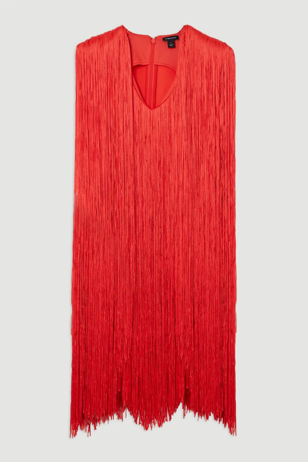 Petite Figure Form Bandage Knit V Neck Fringe Mini Dress BKK22001 4 Petite Figure Form Bandage Knit V Neck Fringe Mini Dress BKK22001