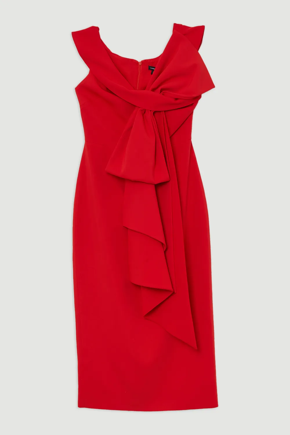 Archive Collection - Tall Bow Detail Asymmetric Off The Shoulder Midaxi Dress BKK22421 4 Archive Collection - Tall Bow Detail Asymmetric Off The Shoulder Midaxi Dress BKK22421