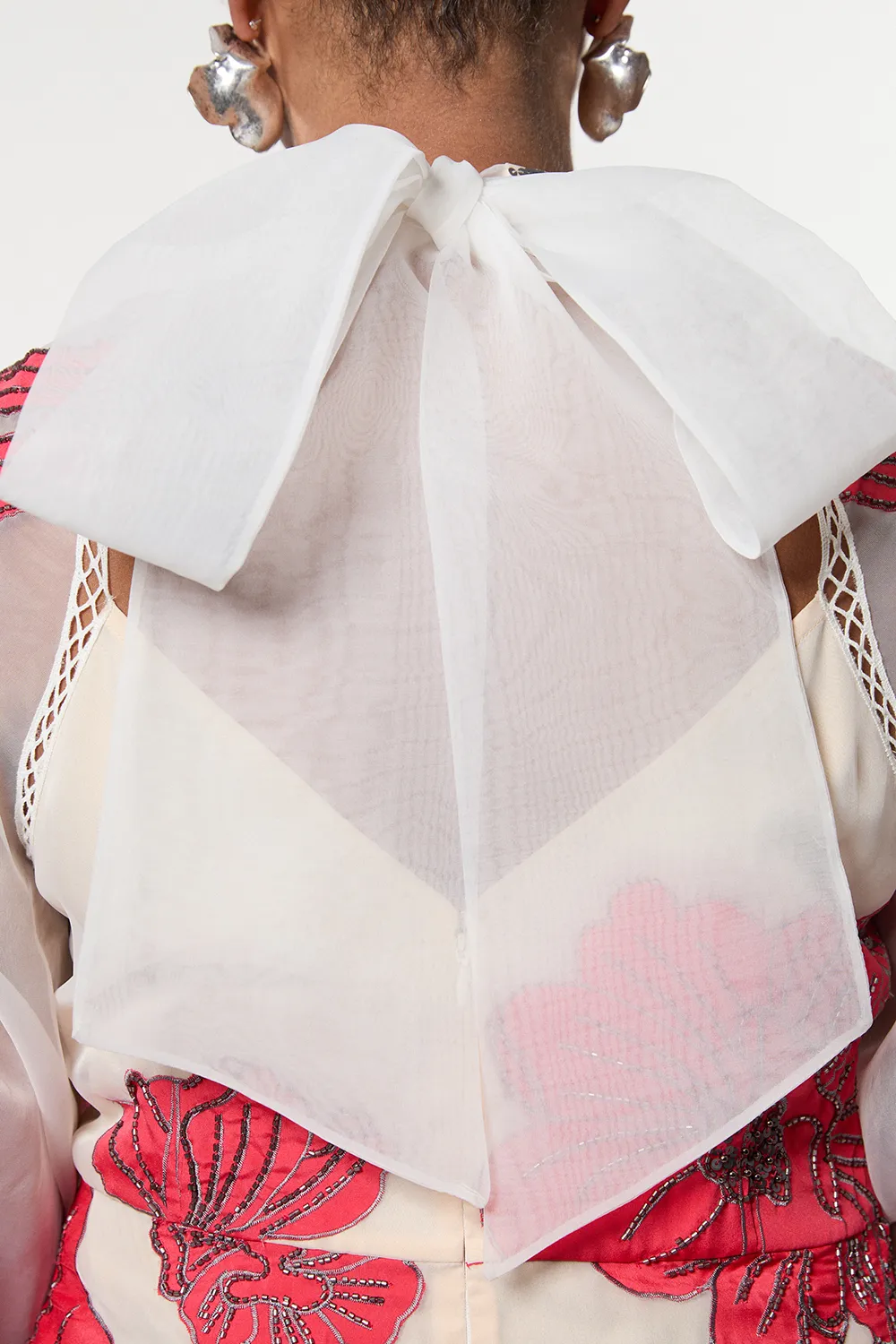 Plus Size Applique Organdie Floral Graphic Maxi Dress BKK22929 3 Plus Size Applique Organdie Floral Graphic Maxi Dress BKK22929