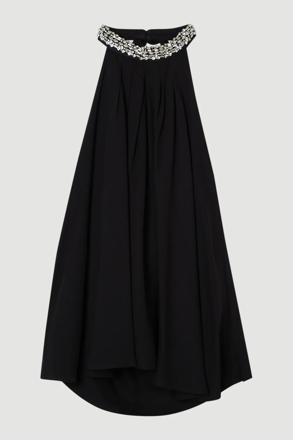 Hand Embellished Cady Halter Neck Blouse BKK22996 4 Hand Embellished Cady Halter Neck Blouse BKK22996