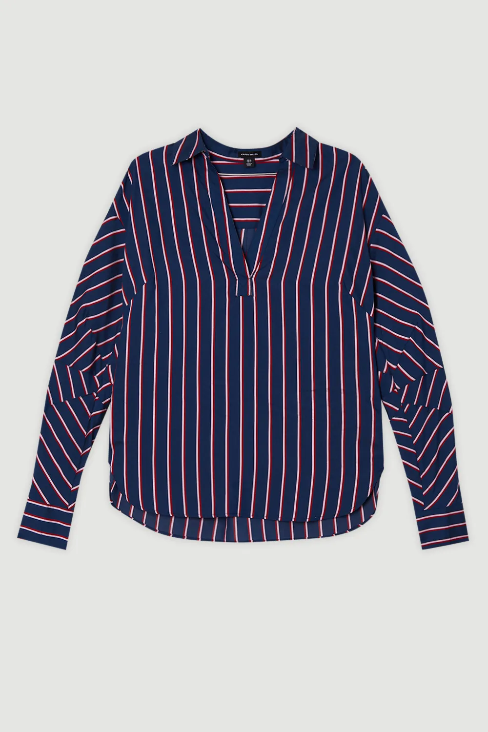 Cotton Stripe Tailored Shirt BKK23736 4 Cotton Stripe Tailored Shirt BKK23736