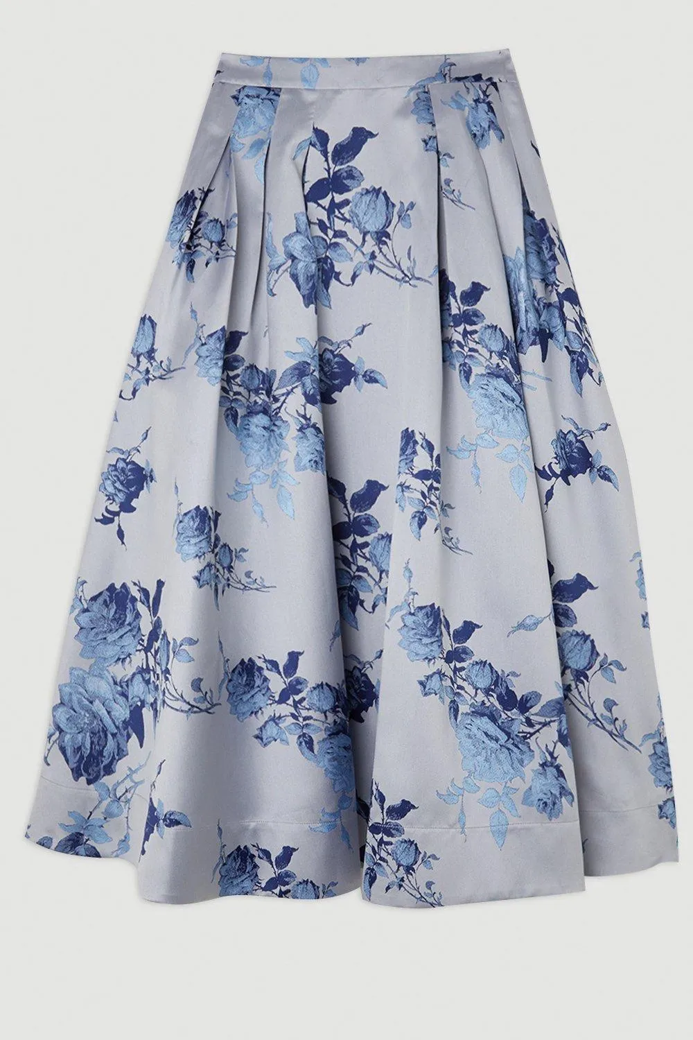 Jacquard Woven Midi Skirt BKK17539 4 Jacquard Woven Midi Skirt BKK17539