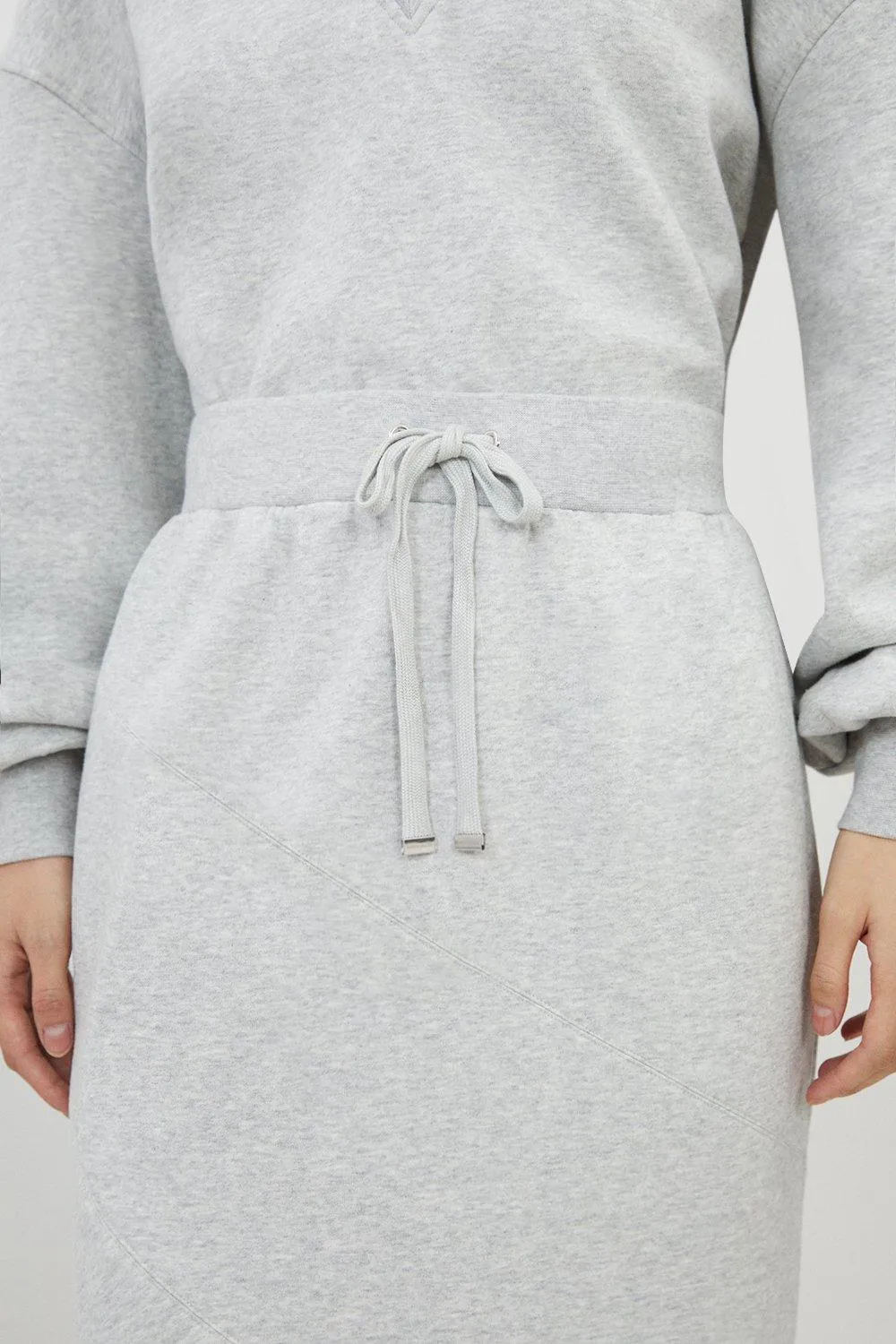 Fleece Cotton Jersey Waterfall Hem Maxi Skirt BKK17544 3 Fleece Cotton Jersey Waterfall Hem Maxi Skirt BKK17544