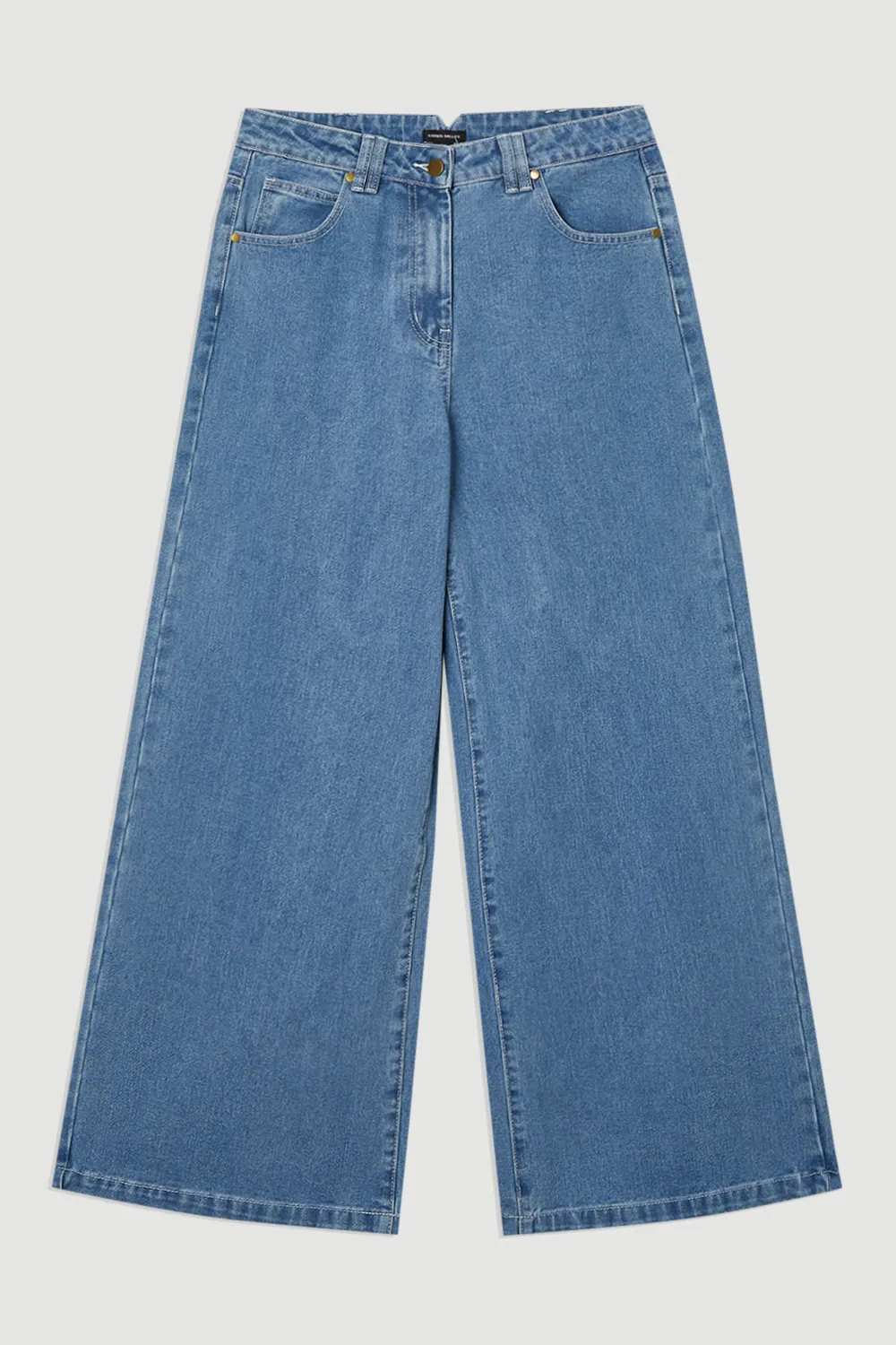 Denim Soft Wash Relaxed Straight Leg Jean BKK24109