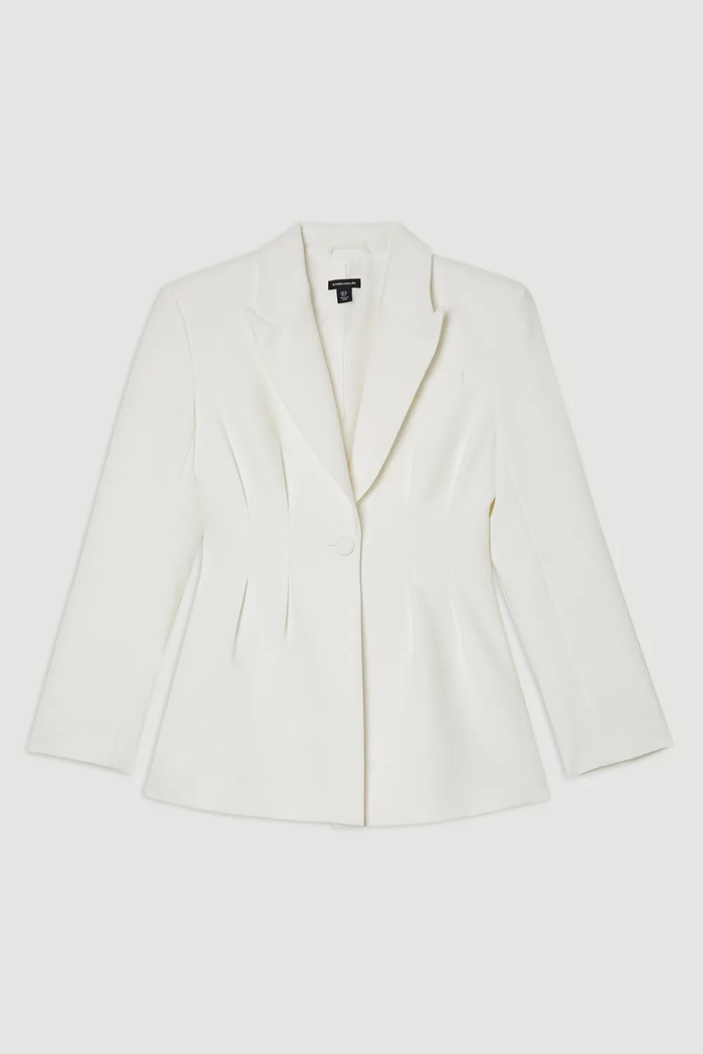 Compact Stretch Darted Tailored Jacket BKK24139 4 Compact Stretch Darted Tailored Jacket BKK24139