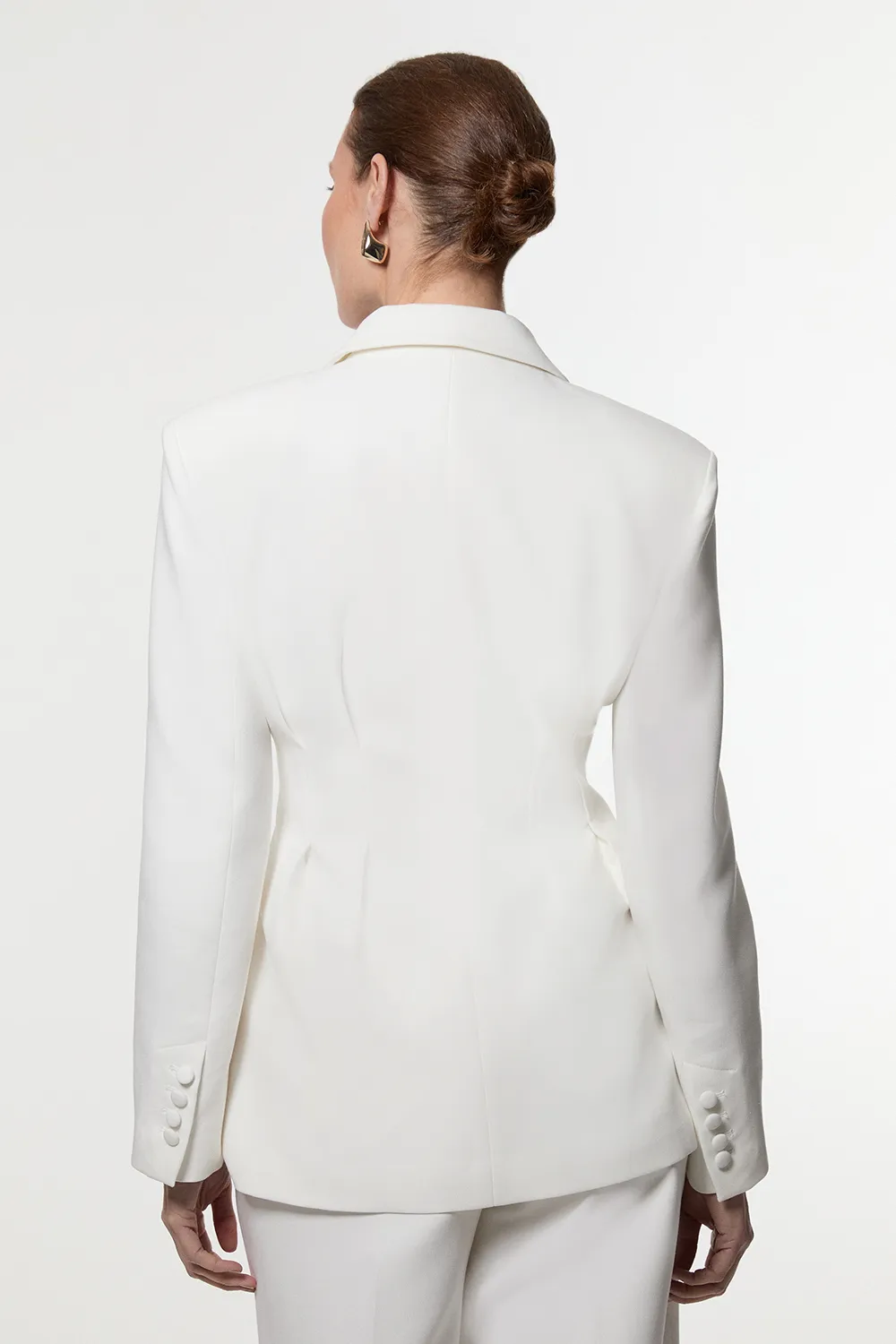 Compact Stretch Darted Tailored Jacket BKK24139 6 Compact Stretch Darted Tailored Jacket BKK24139