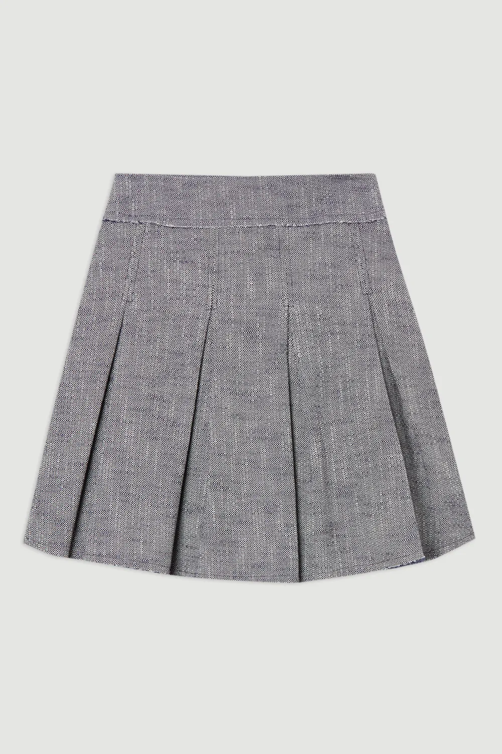 Spring Tweed Tailored Full Skirt BKK24144