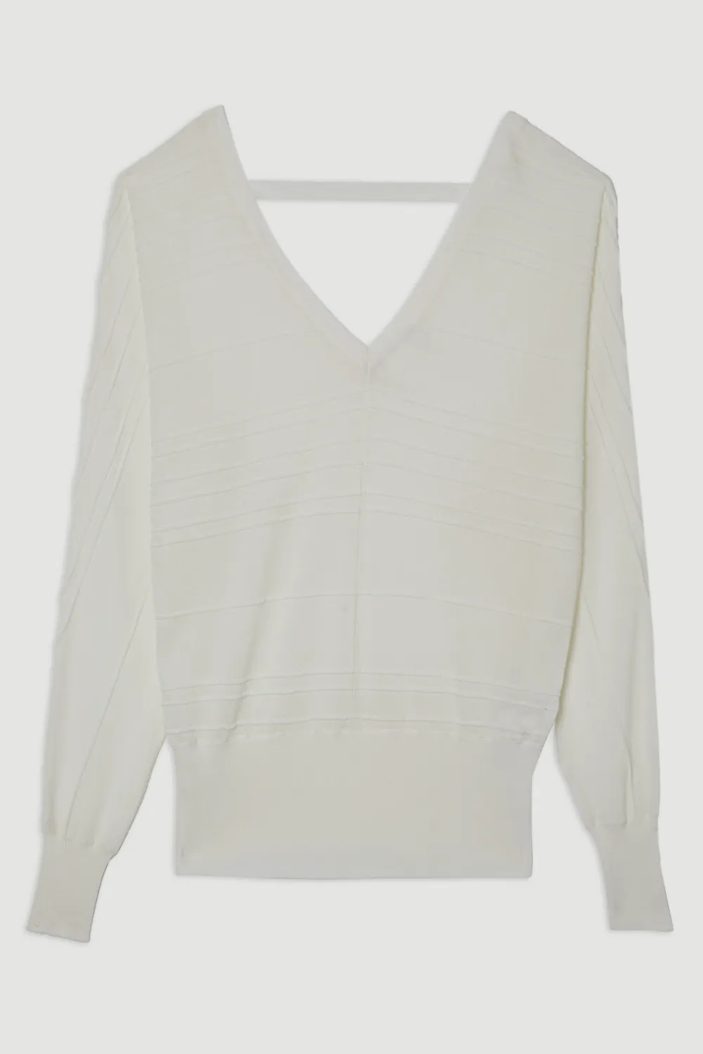 Lightweight Stitch Detail Knitted Sweater BKK24178