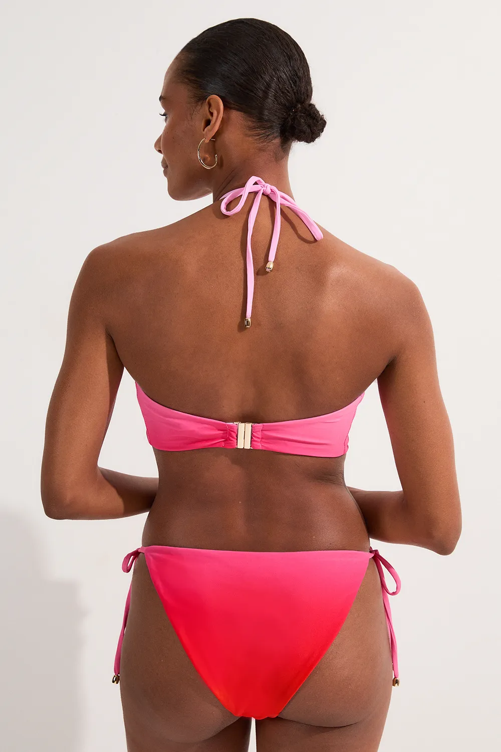 Slinky Ombre Tie Side Bikini Bottoms BKK24622