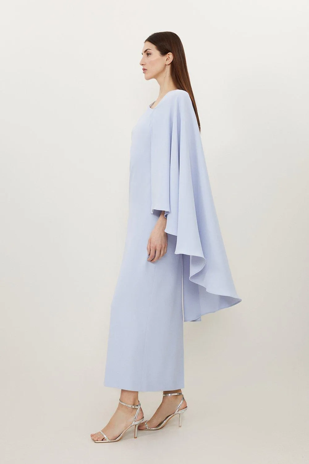 Petite Fluid Tailored Asymmetric One Shoulder Drape Dress BKK17841 3 Petite Fluid Tailored Asymmetric One Shoulder Drape Dress BKK17841