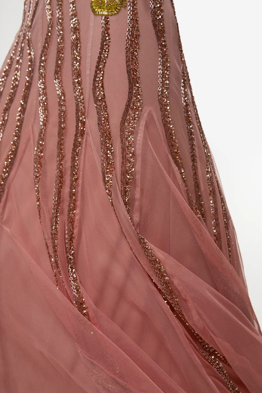 Digital Ophelia Ombre Beaded Strapless Woven Maxi Dress BKK24974 3 Digital Ophelia Ombre Beaded Strapless Woven Maxi Dress BKK24974