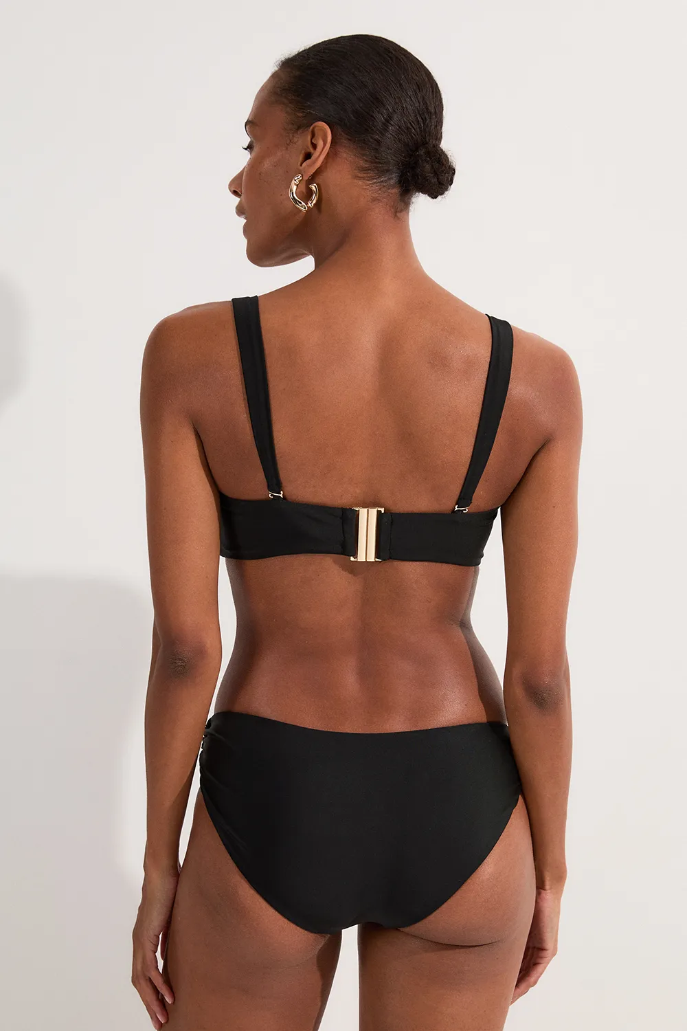 Detachable Strap Gold Trim Bikini Top BKK25129 5 Detachable Strap Gold Trim Bikini Top BKK25129