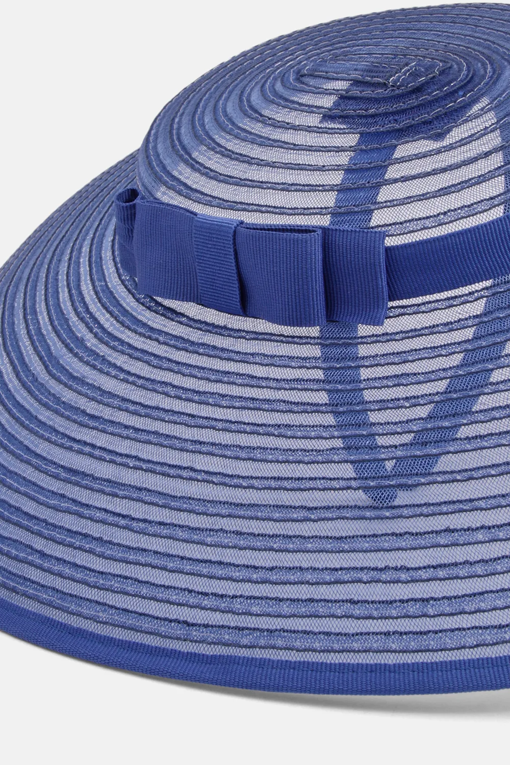 Asymmetric Disk Bow Detailed Fascinator BKK25141 3 Asymmetric Disk Bow Detailed Fascinator BKK25141