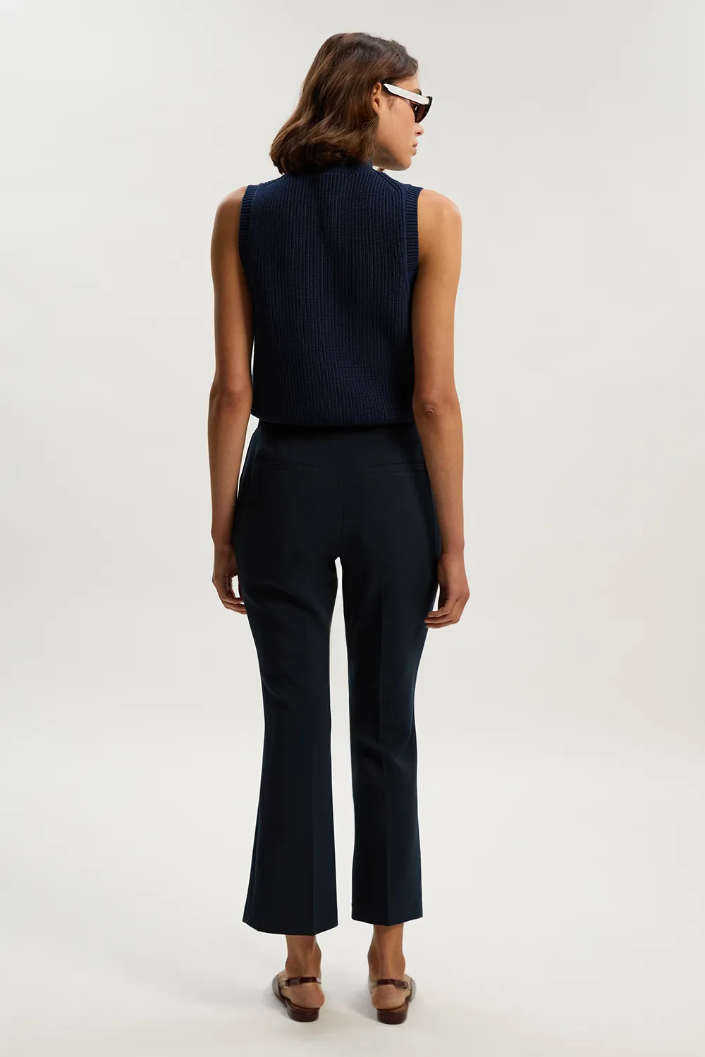 Compact Essential Tailored Slim Leg Trouser BKK25255 6 Compact Essential Tailored Slim Leg Trouser BKK25255