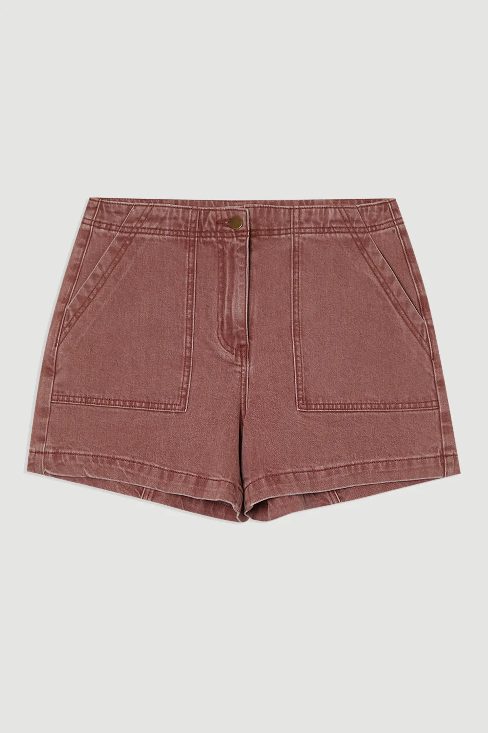 Colored Denim Tailored Short BKK25448