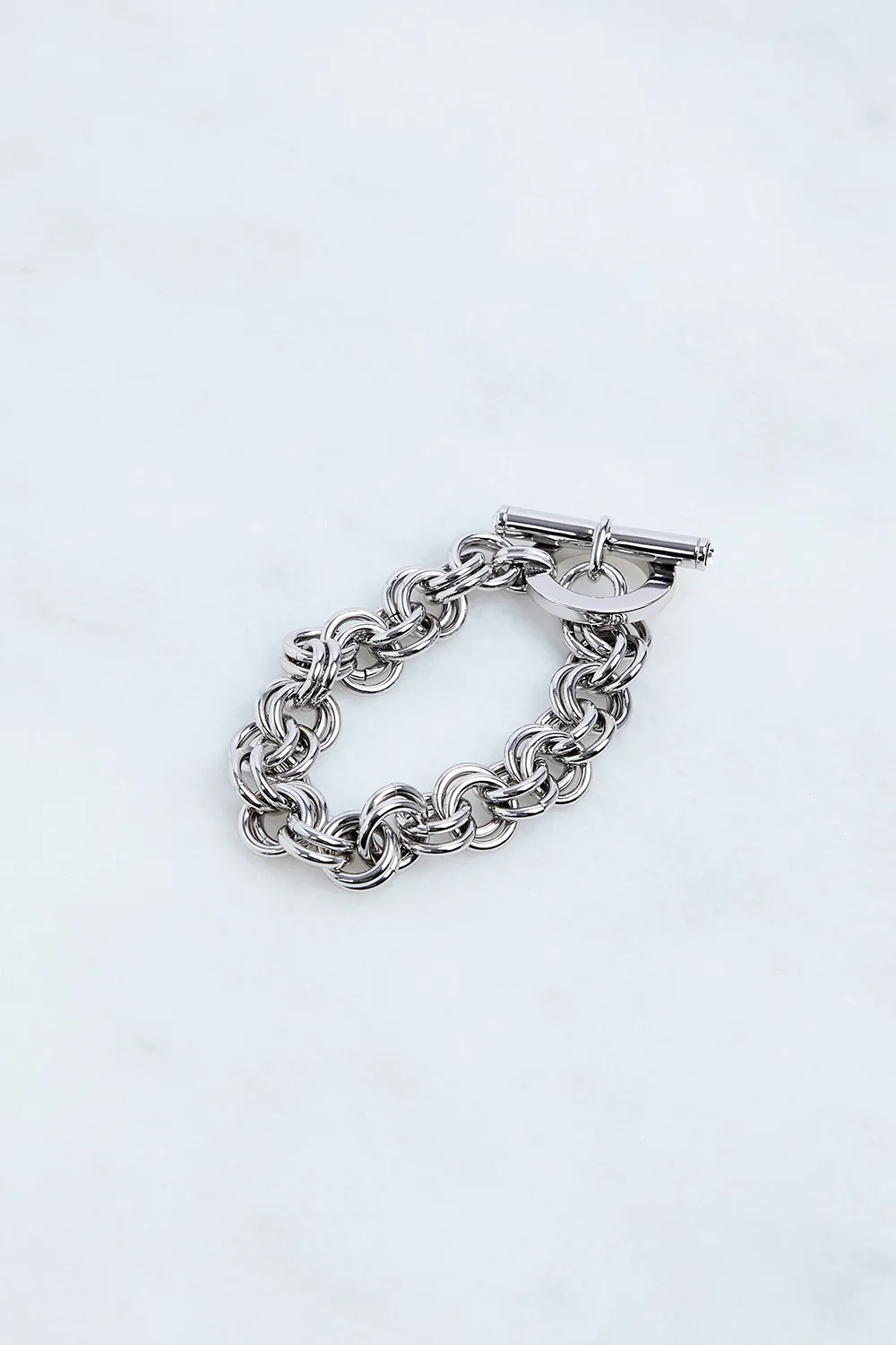 Hand Set European Crystal T-Bar Chain Bracelet BKK22797 3 Hand Set European Crystal T-Bar Chain Bracelet BKK22797