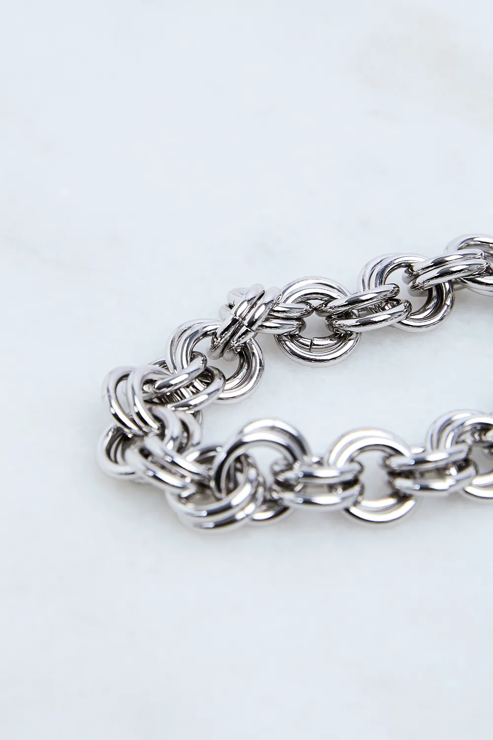 Hand Set European Crystal T-Bar Chain Bracelet BKK22797 4 Hand Set European Crystal T-Bar Chain Bracelet BKK22797