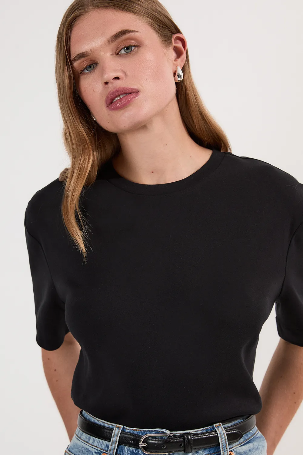 Heavyweight Relaxed Fit Cotton T-Shirt BKK25505