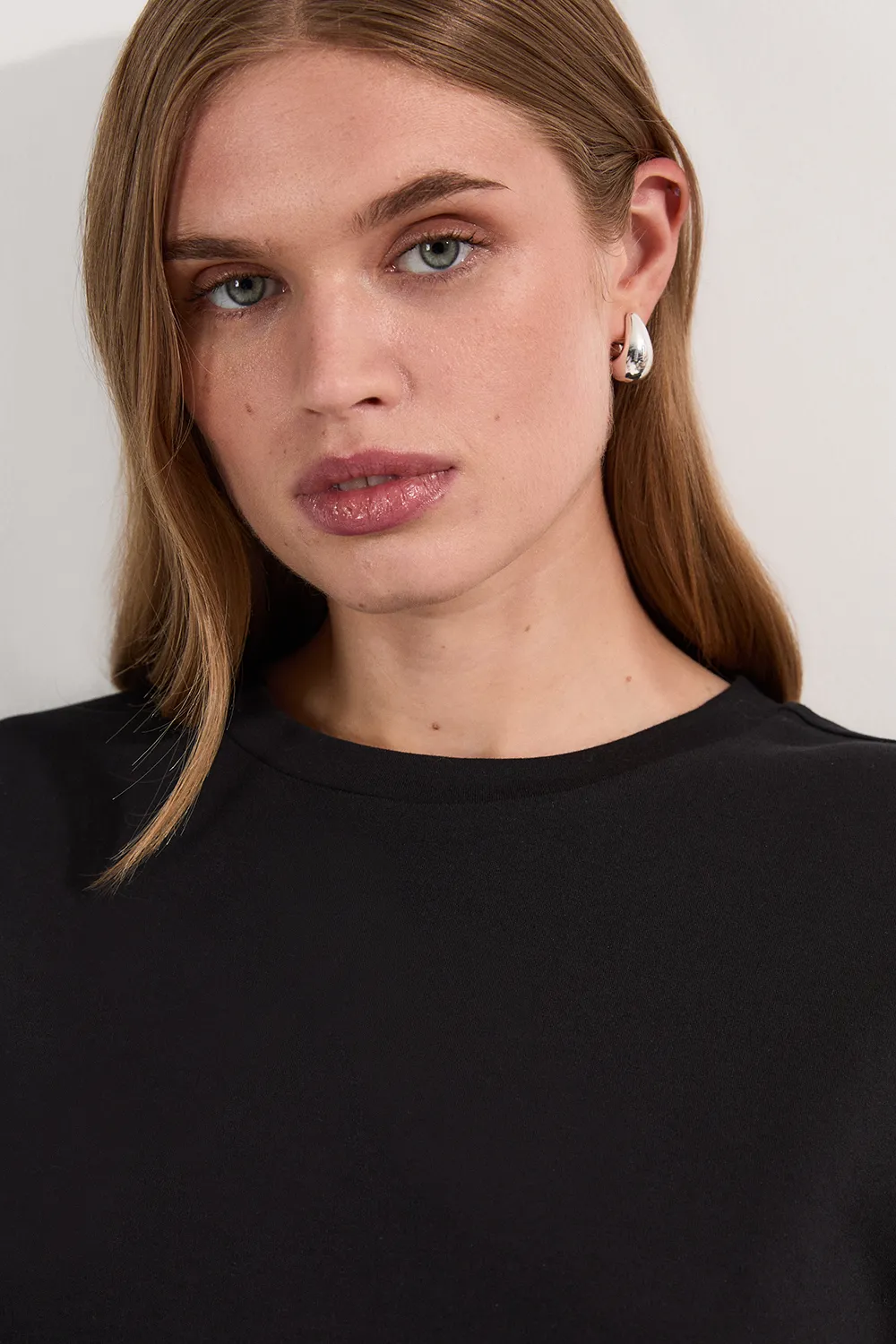 Heavyweight Relaxed Fit Cotton T-Shirt BKK25505 3 Heavyweight Relaxed Fit Cotton T-Shirt BKK25505