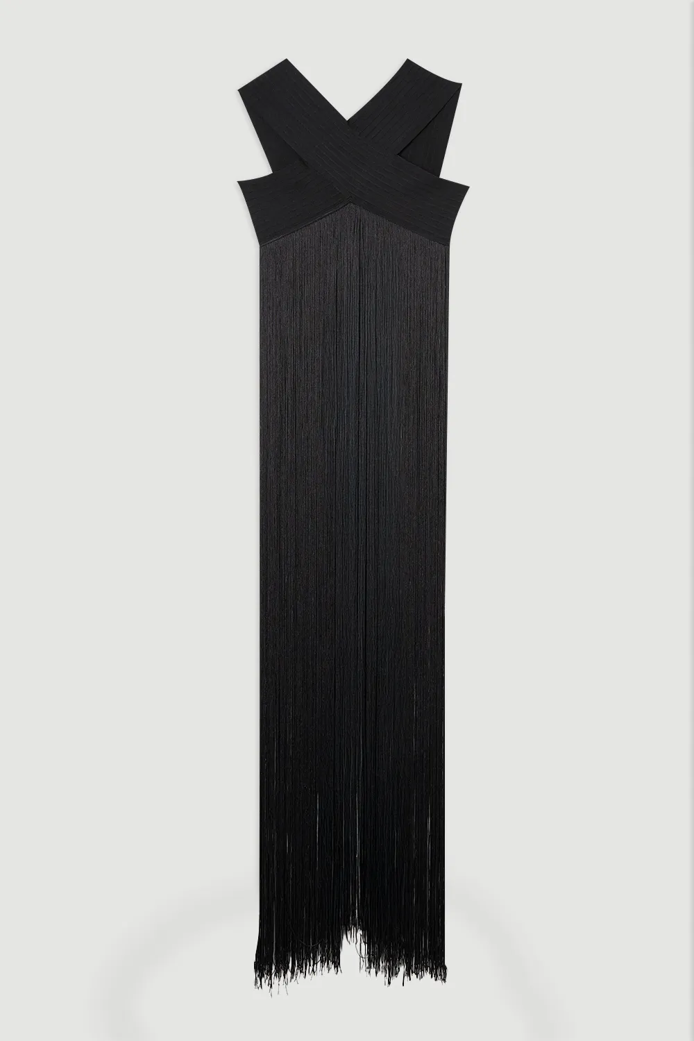 Bandage V Neck Cut Out Fringed Bikini Top BKK25529 4 Bandage V Neck Cut Out Fringed Bikini Top BKK25529