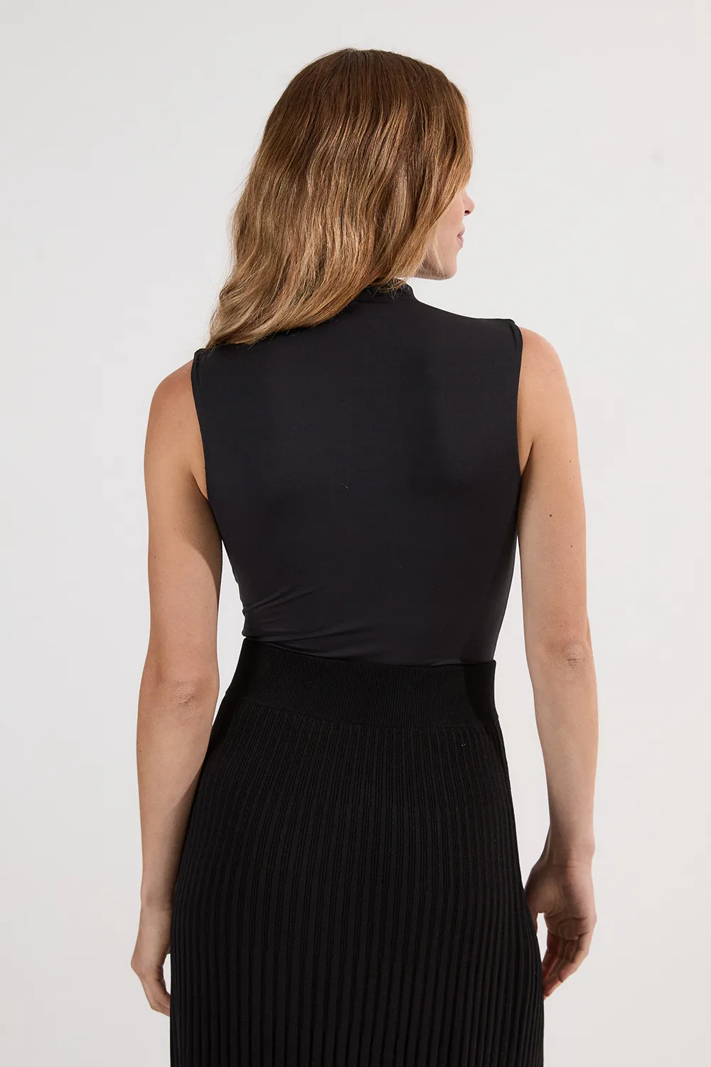 Contour Jersey Sleeveless High Neck Bodysuit BKK25694 5 Contour Jersey Sleeveless High Neck Bodysuit BKK25694